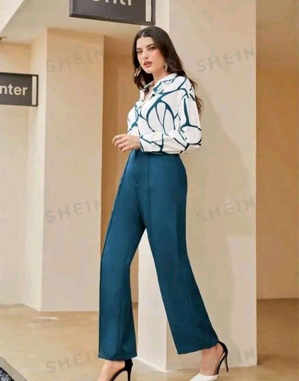 Neha Collection Women Embellished V Neck Jumpsuit - Dark Blue, S