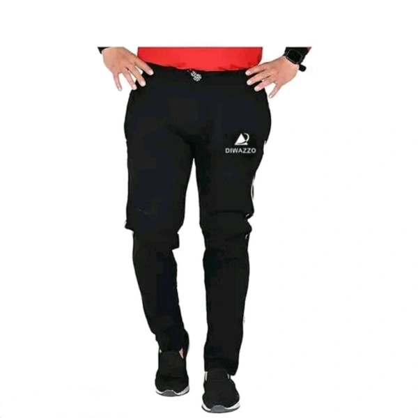 Neha Collection Men's Casual Trackpants - Everyday Comfort - Black, 28