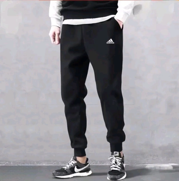 Adidas Black Adidas Men's Joggers - Ultimate Workout Wear - 34