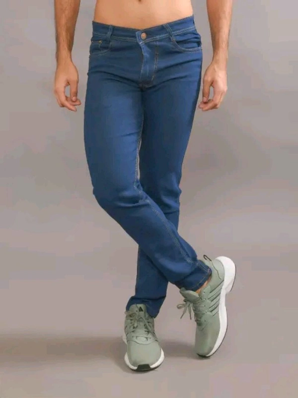 Neha Collection Tailored Tapered Men's Jeans for a Sharp Look - 34