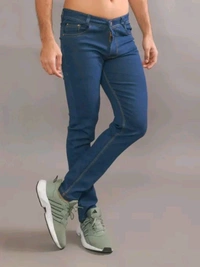 Neha Collection Tailored Tapered Men's Jeans for a Sharp Look - 40