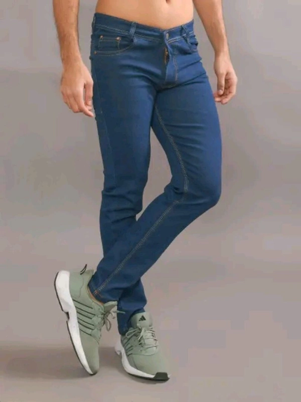 Neha Collection Tailored Tapered Men's Jeans for a Sharp Look - 40