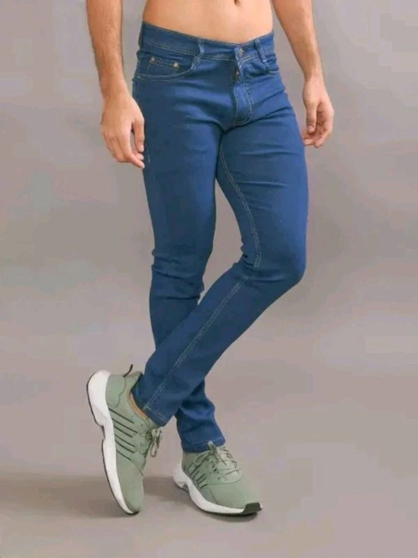 Neha Collection Premium Denim Jeans - Modern Fit For Men's  - 40