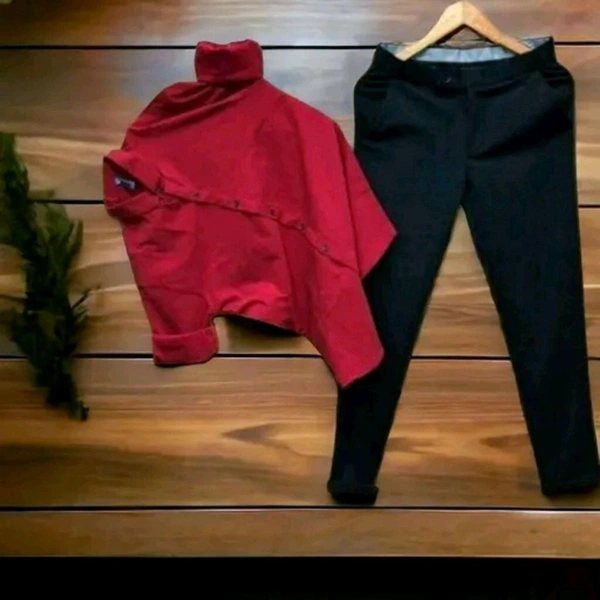 N C Cotton Shirt And Lycra Pant For Man - S/28