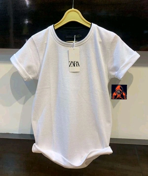 Zara Men's Popcorn T-Shirts - XXL, White