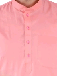 N C Mens Casual Cotton Kurta Pyjama Set - L