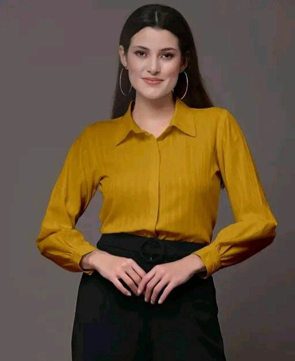 Women's Silk Blend Casual  Shirt