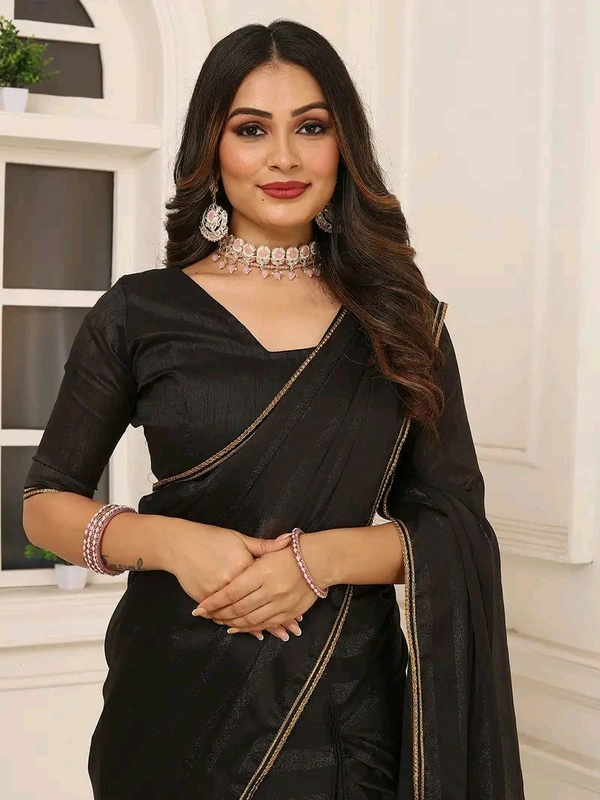 Neha Collection Ready To Wear Butter silk Saree with blouse