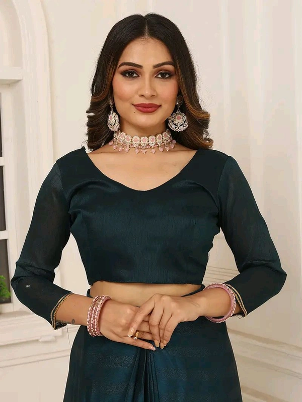 Neha Collection Ready To Wear  Butter Silk Saree with blouse