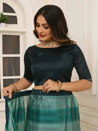 Neha Collection ready to wear Butter Silk saree With Blouse 
