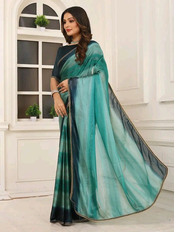 Neha Collection ready to wear Butter Silk saree With Blouse 