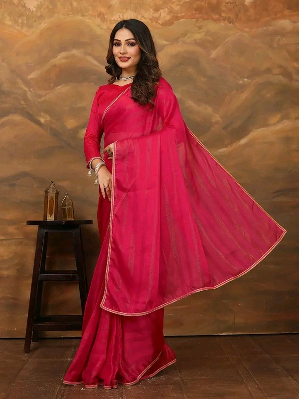 Neha Collection ready to wear Butter Silk saree With Blouse 