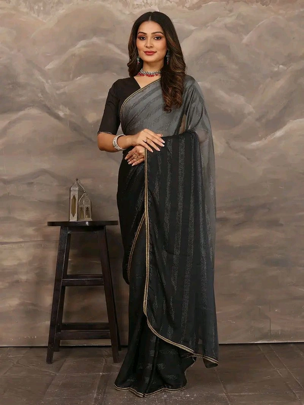 Neha Collection ready to wear Butter Silk saree With Blouse 