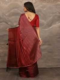 Neha Collection ready to wear Butter Silk saree With Blouse 