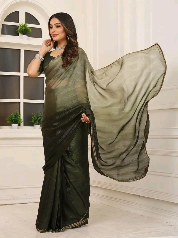 Neha Collection ready to wear Butter Silk saree With Blouse 