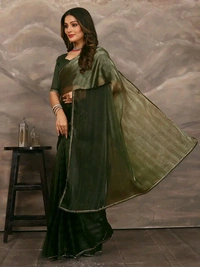 Neha Collection ready to wear Butter Silk saree With Blouse 
