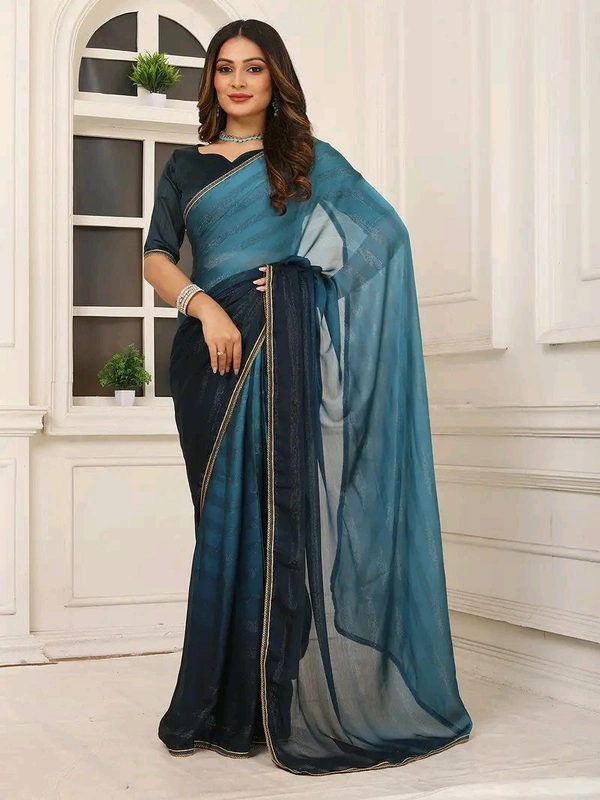 Neha Collection ready to wear Butter Silk saree With Blouse 
