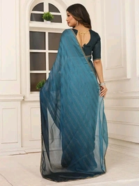 Neha Collection ready to wear Butter Silk saree With Blouse 