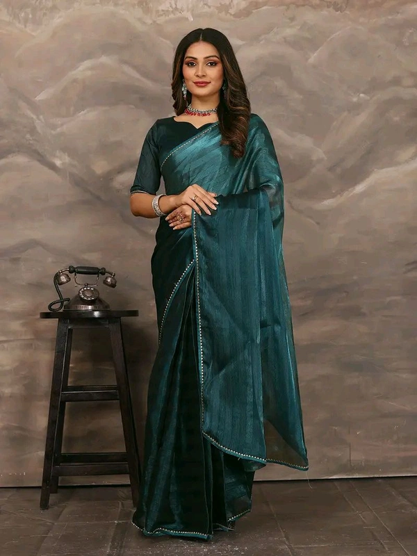 Neha Collection ready to wear Butter Silk saree With Blouse 