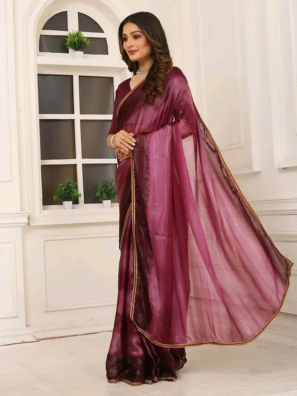 Neha Collection ready to wear Butter Silk saree With Blouse 
