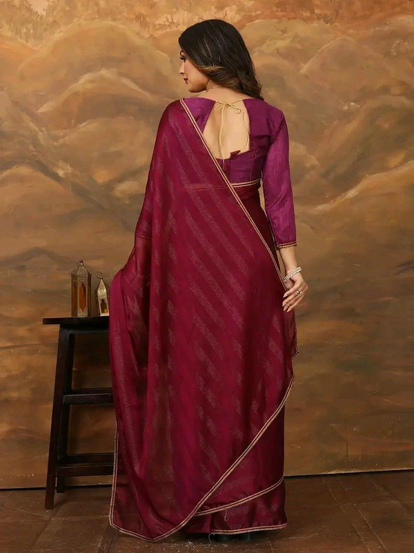 Neha Collection ready to wear Butter Silk saree With Blouse 