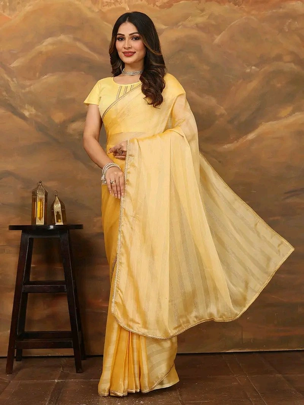 Neha Collection ready to wear Butter Silk saree With Blouse 