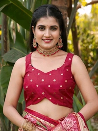 Dola Silk Saree Beige Dola Silk Foil Print Saree