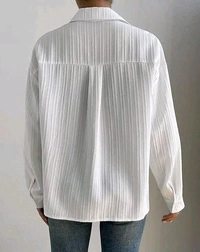 Trendy Sensational Women Shirts  - White, S
