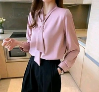 Neha Collection Women Stylish Formal Shirt - Peach, M