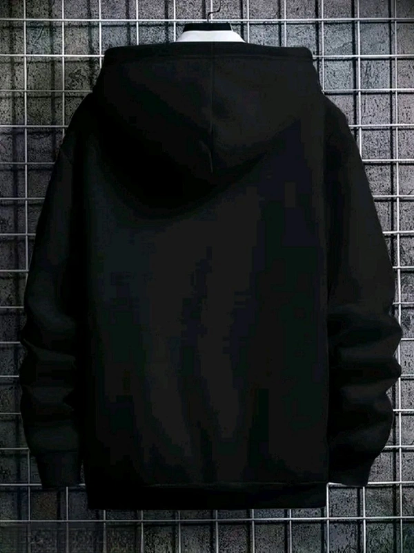 Men's Hooded Neck Mehndi Colour Sweatshirt | Trendy Hoodie - L