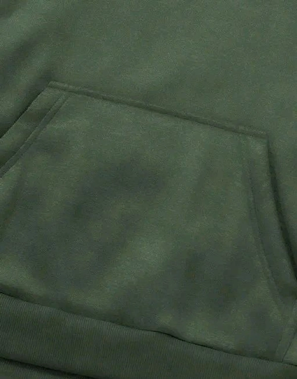 Men's Hooded Neck Sweatshirt | Trendy Hoodie - Green, M