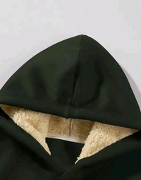 Men's Hooded Neck Sweatshirt | Trendy Hoodie - Mehndi, L
