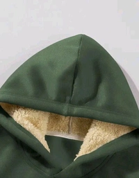Men's Hooded Neck Sweatshirt | Trendy Hoodie - Green, XXL