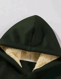 Men's Hooded Neck Sweatshirt | Trendy Hoodie - Mehndi, XXL