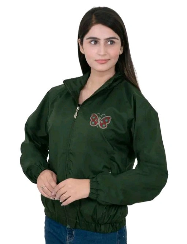 Urban Warms Solid Women Wind Cheater - M