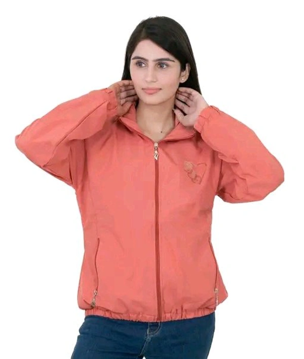 Urban Warms Solid Women Wind Cheater - L