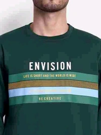 Men Full Sleeve Printed Sweatshirt - M