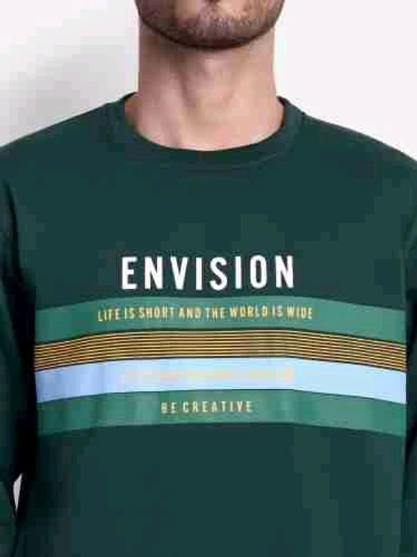 Men Full Sleeve Printed Sweatshirt - M