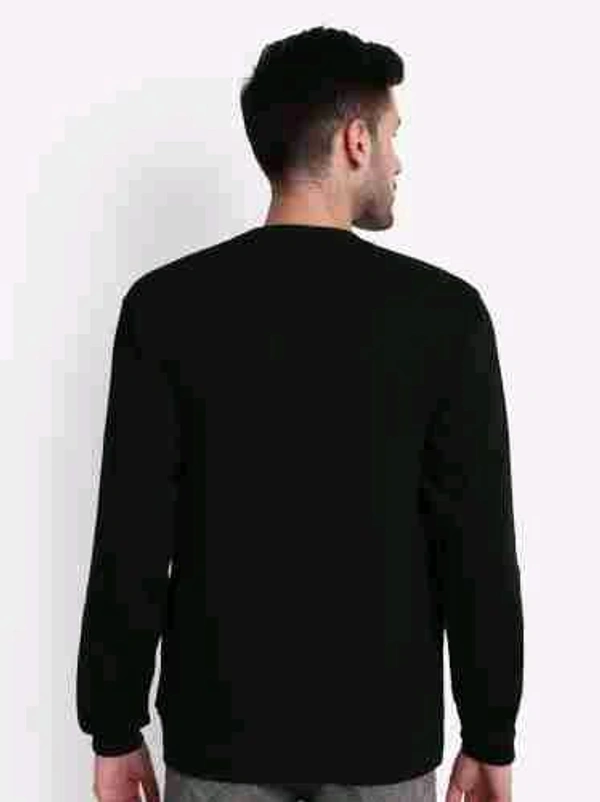 Men Full Sleeve Printed Sweatshirt - L