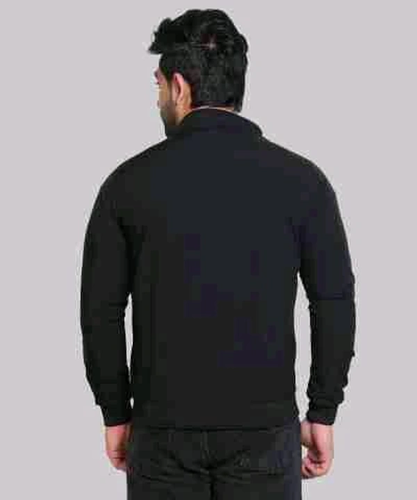 men's high-neck sports jacket - Black, XXL