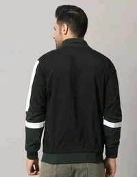 Men's Sporty Windcheater Jacket - Teal, XL