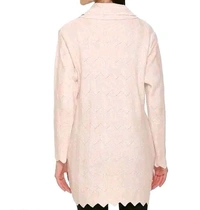 Women's Self Design Wool Blend Cardigan - XXL