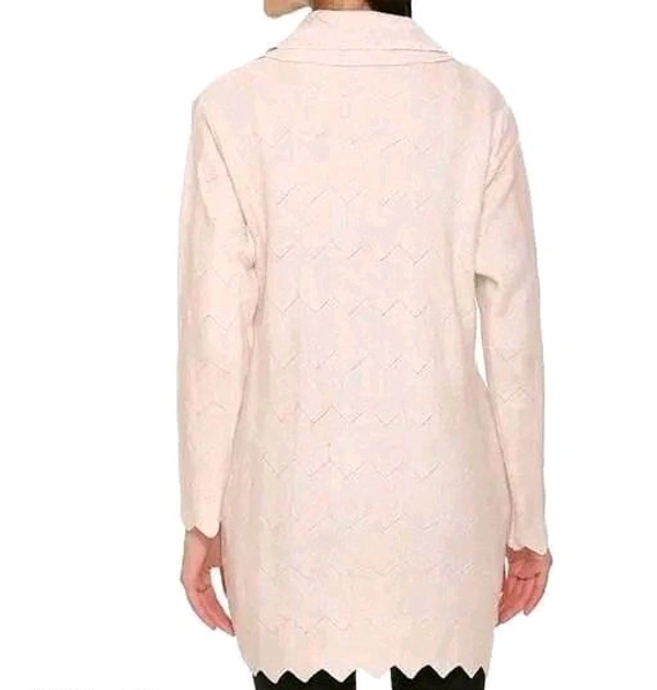Women's Self Design Wool Blend Cardigan - XXL