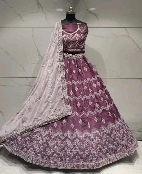 Ralima Silk Machine Party Wear Designer Lehenga Choli