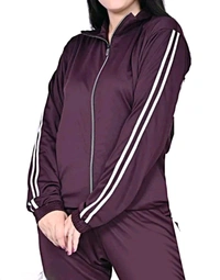 Women's Tracksuit - Purple, XXL