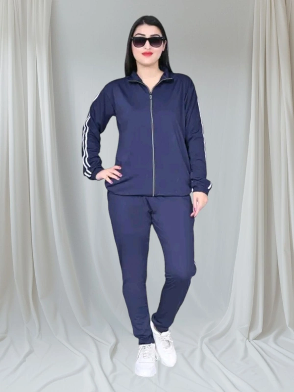 Women's Tracksuit - Blue, XL
