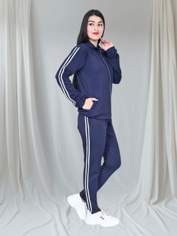 Women's Tracksuit - Blue, XL