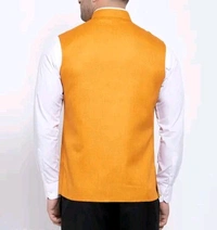 Khadi Linen Sleeveless Ethnic Jacket for Men | Neha Collection 