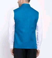 Khadi Linen Sleeveless Ethnic Jacket for Men | Neha Collection 