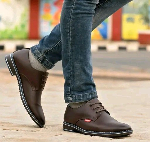 Premium Solid Leather Shoes for Men - 9